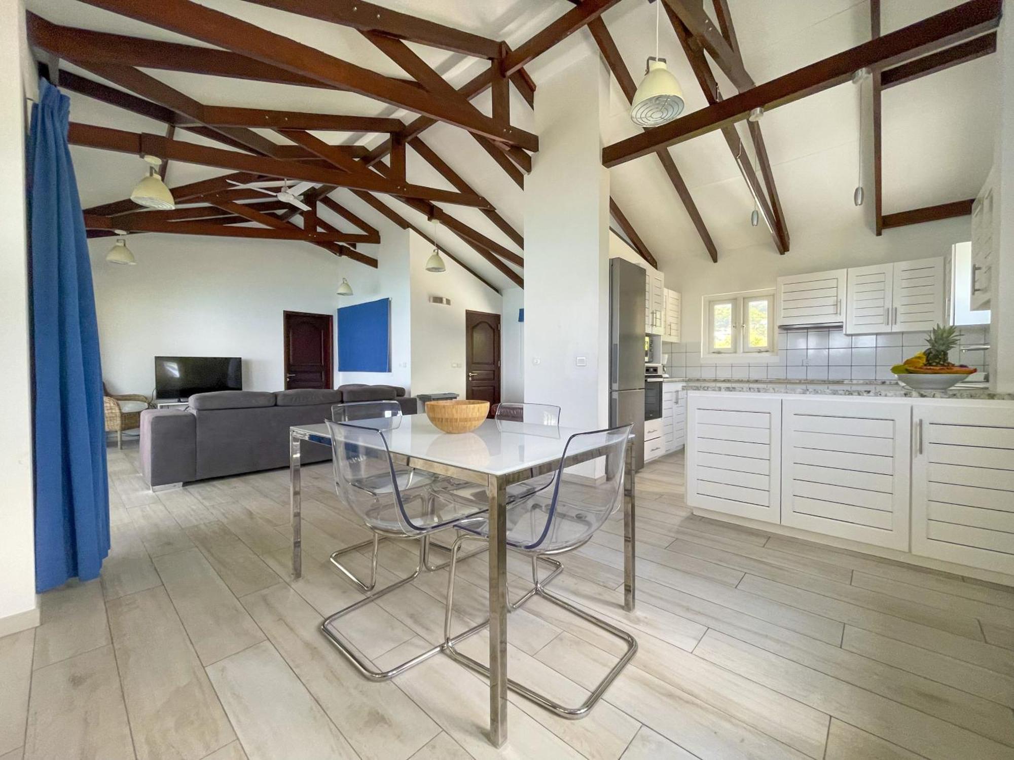 Vallonend Beachfront Villa With Excellent View Bel Ombre Ngoại thất bức ảnh
