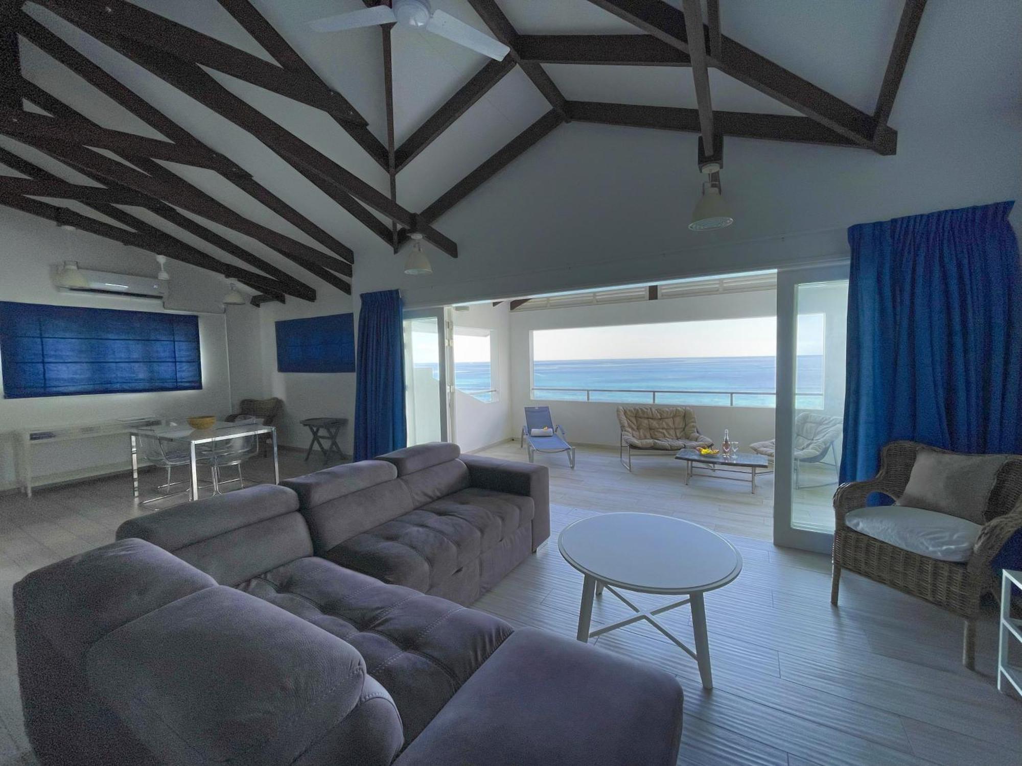 Vallonend Beachfront Villa With Excellent View Bel Ombre Ngoại thất bức ảnh