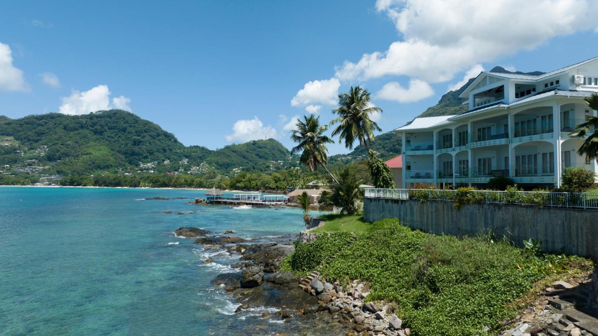 Vallonend Beachfront Villa With Excellent View Bel Ombre Ngoại thất bức ảnh